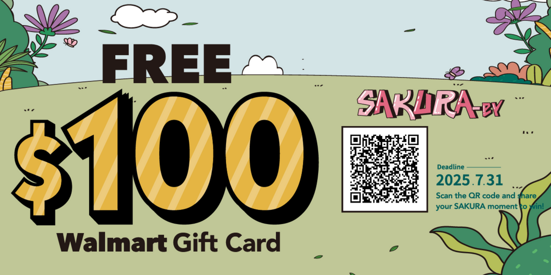 🎉 SAKURA-er Exclusive Giveaway – Win a $100 Walmart Gift Card!