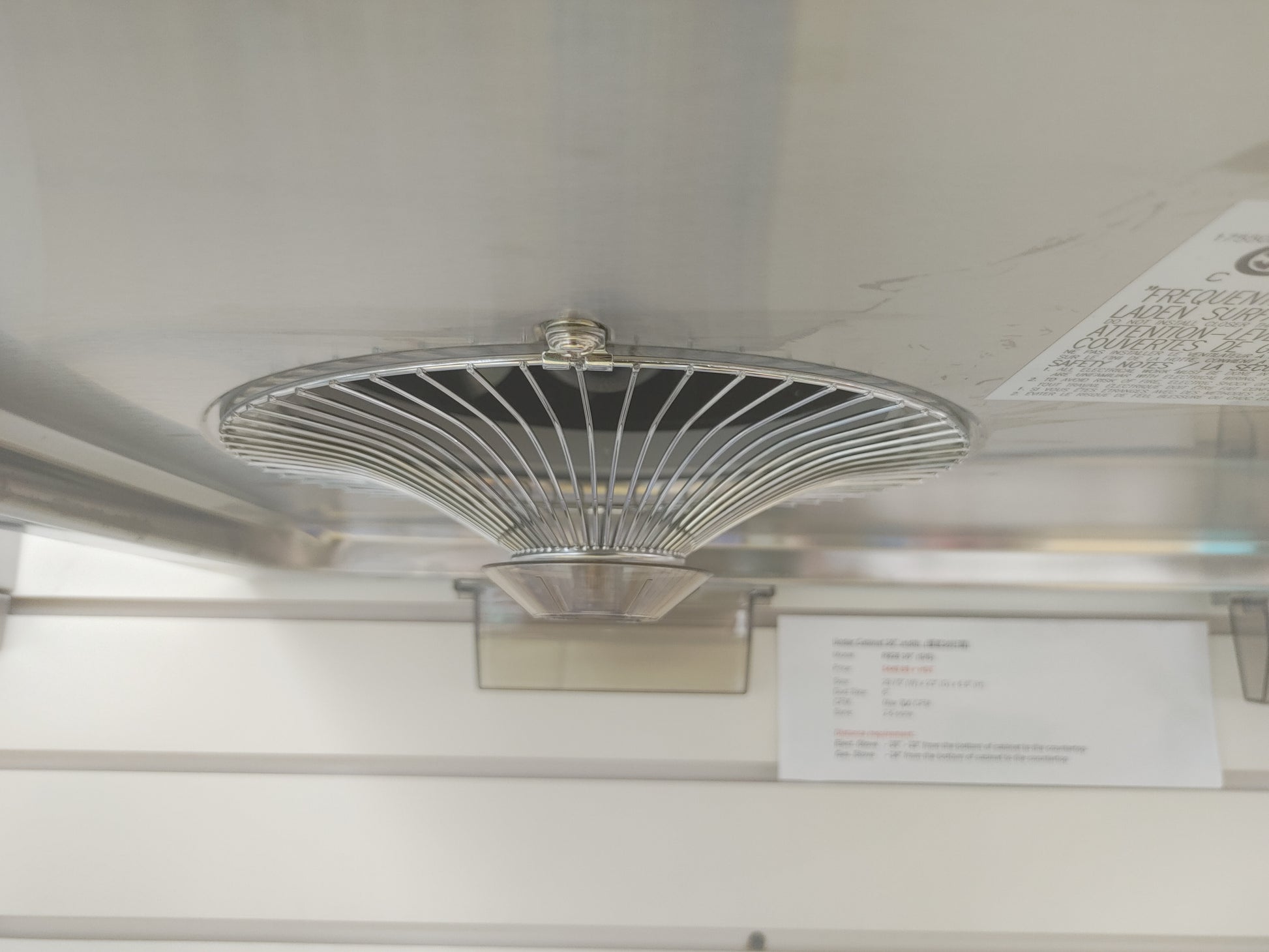 Sakura R727 Range Hood Round Oil Cup