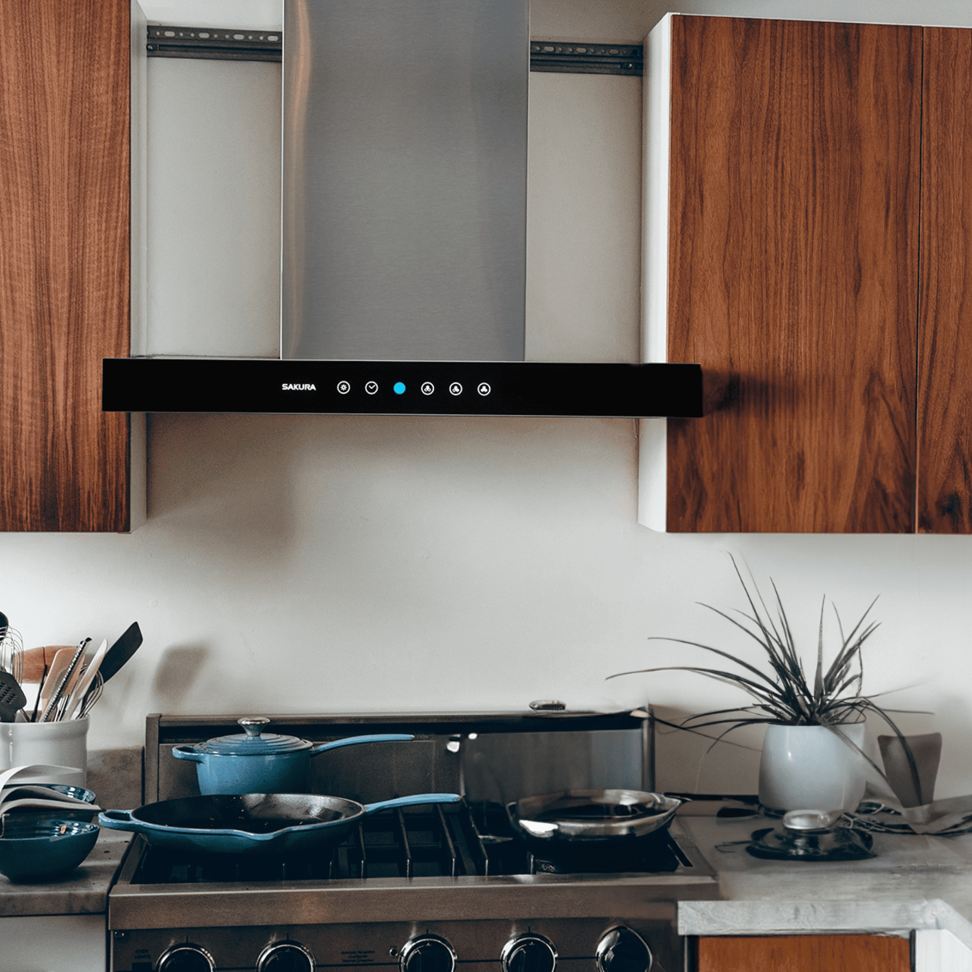 M-3000 Series Sakura 30" or 36" Wall-mount Chimney Range Hood