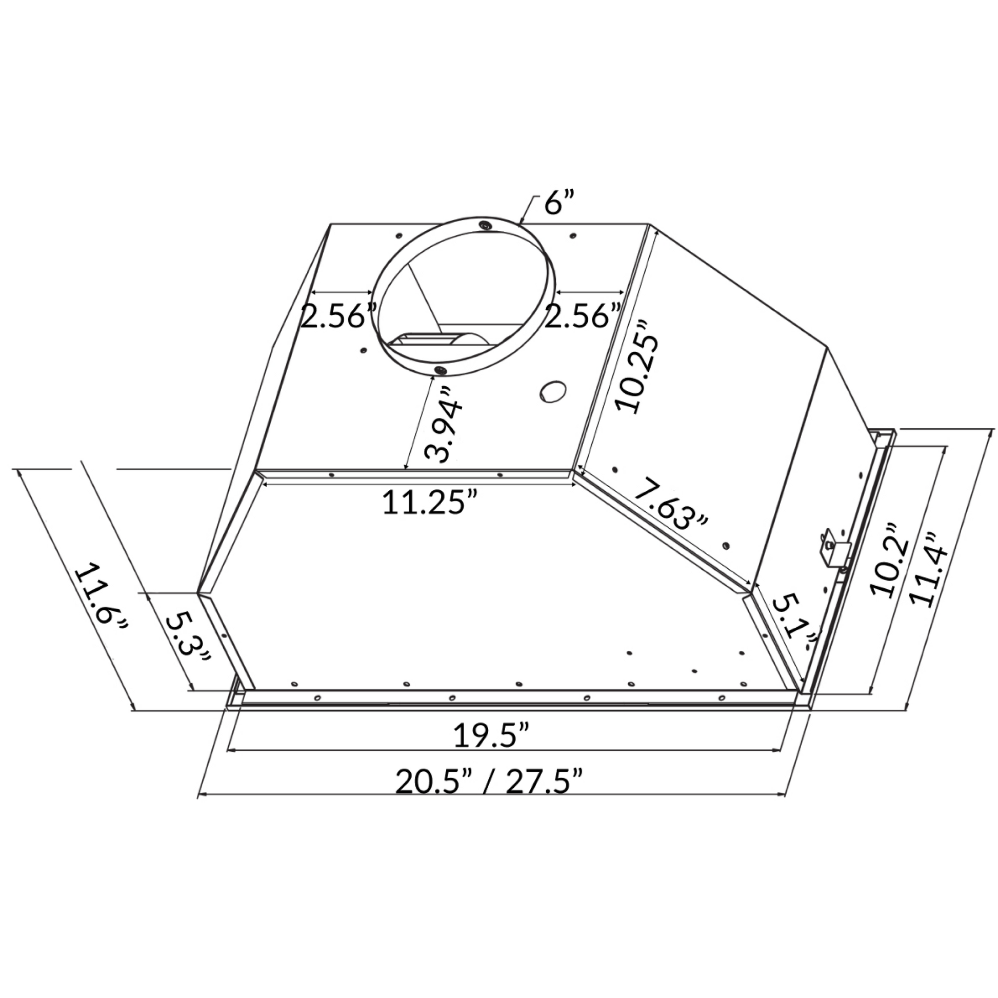 SA390L Sakura 24"/ 30" Range Hood