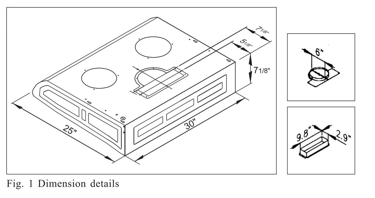 U2FW Sakura 30" Range Hood White Made in Taiwan Sakura Products Co