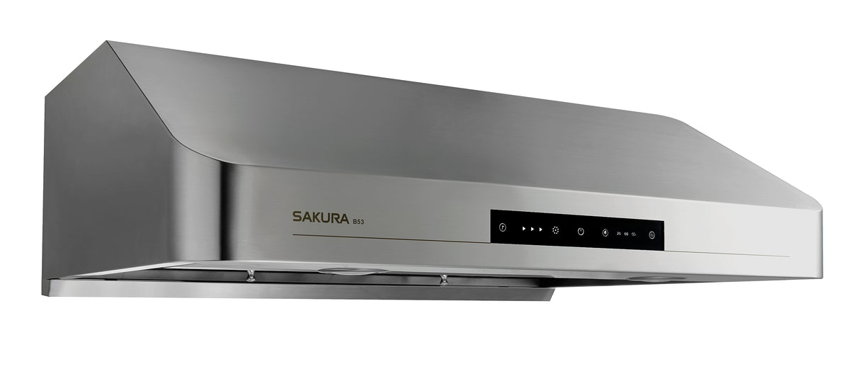 B53 Sakura 30" or 36" Range Hood Stainless Steel Made in Taiwan