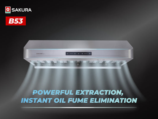 Cleaner Air in Your Kitchen!   | Sakura B53 Range Hood