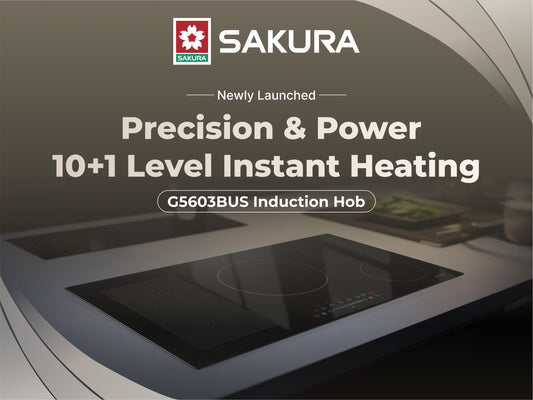 Sakura CA Induction Hob | Precision & Power – 10+1 Level Instant Heating 🔥