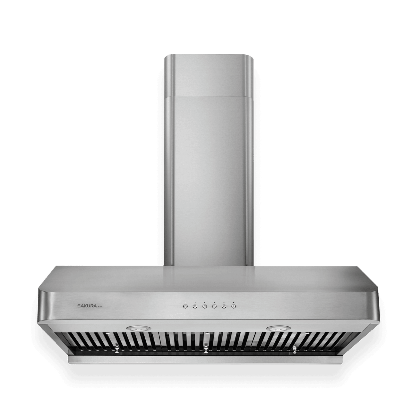 B-51 Sakura 30" or 36" Range hood - Wall-mount Chimney