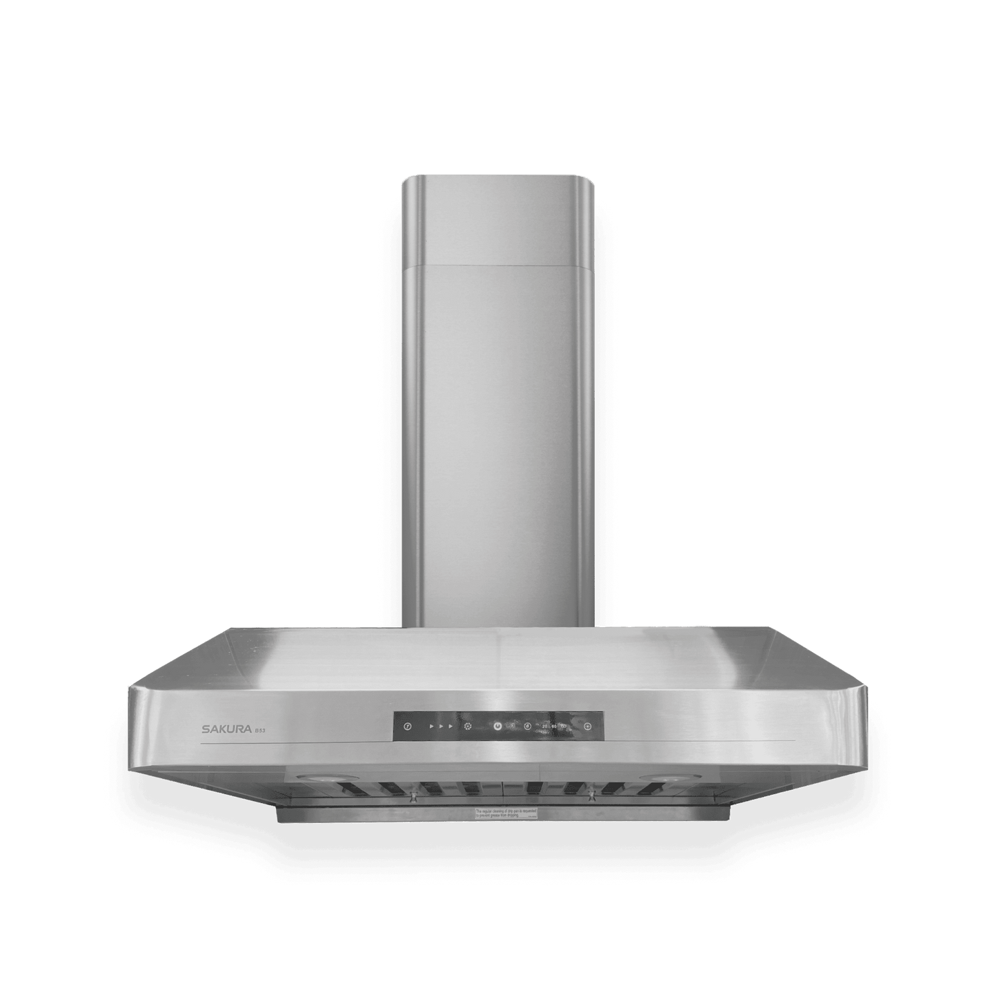 B-53 Sakura 30" or 36" Range hood - Wall-mount Chimney