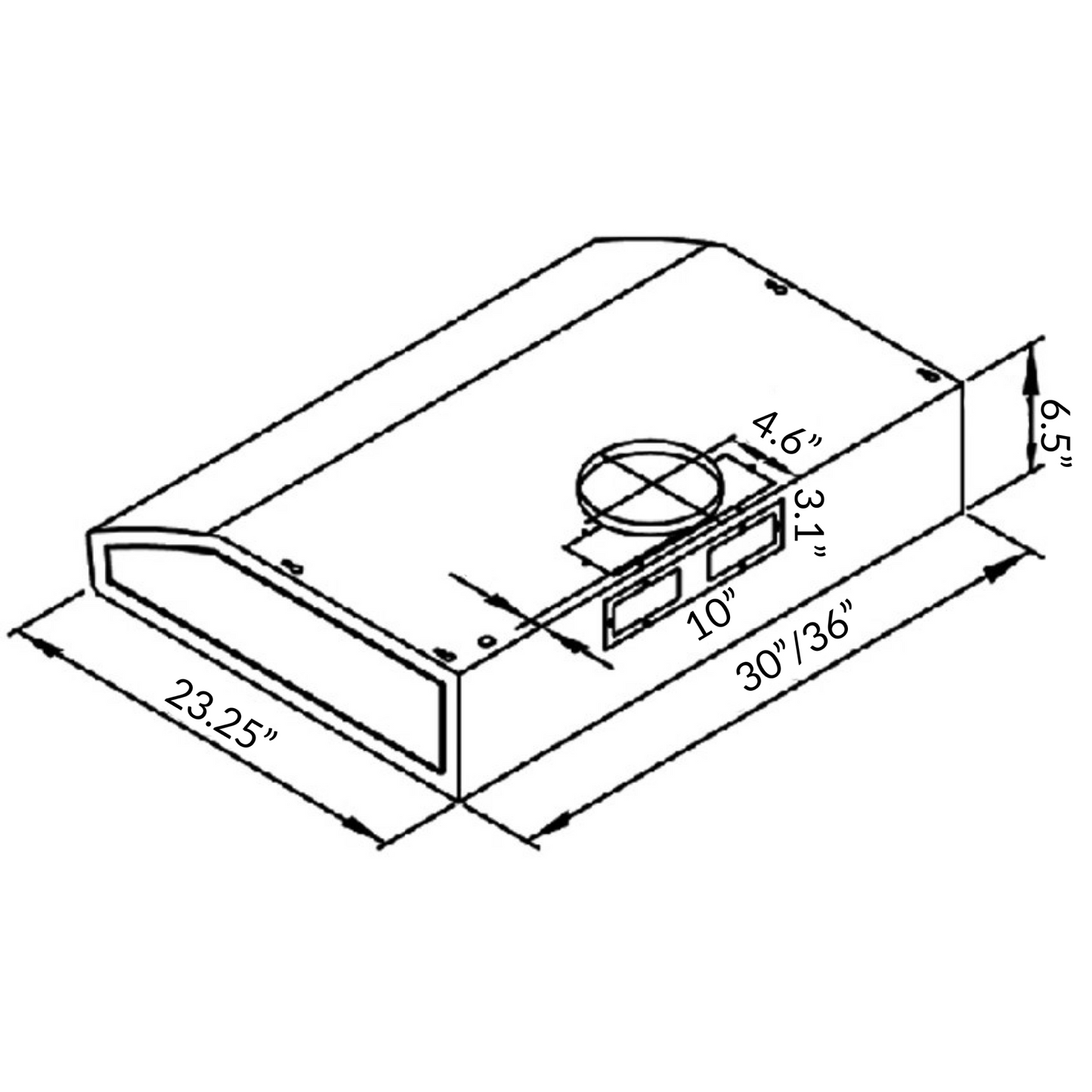 R-747II Sakura 30"or 36“ Range Hood