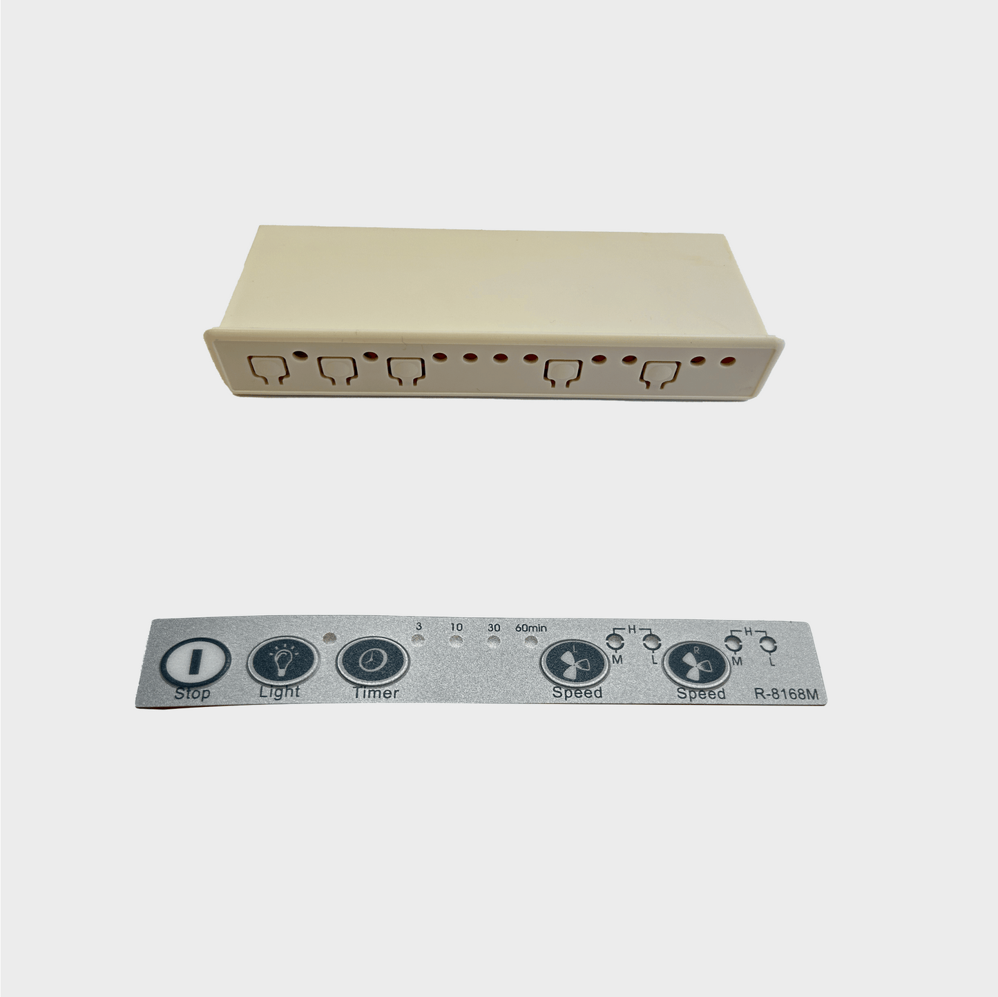 Control Panel and Label Sticker (R-8168M)