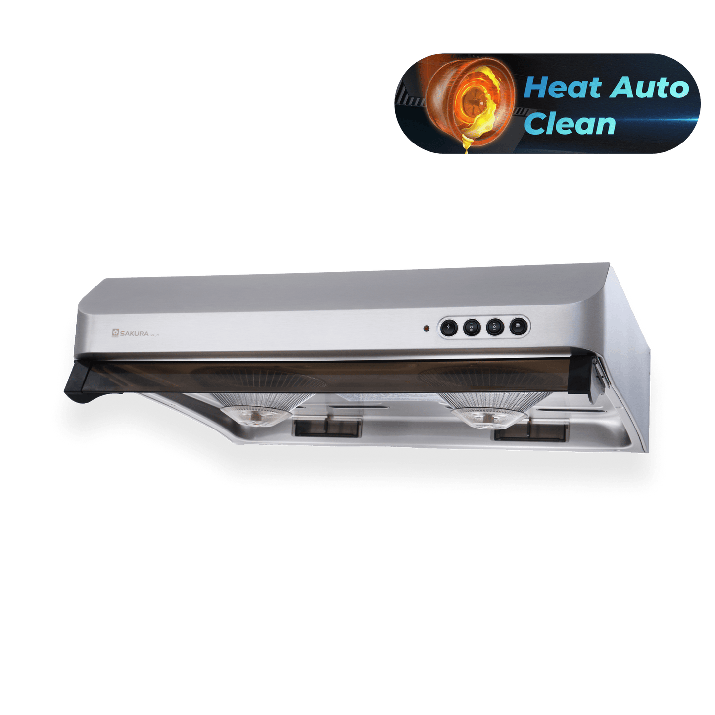 U3H Sakura 30" Heat Auto Clean Range Hood - Under Cabinet